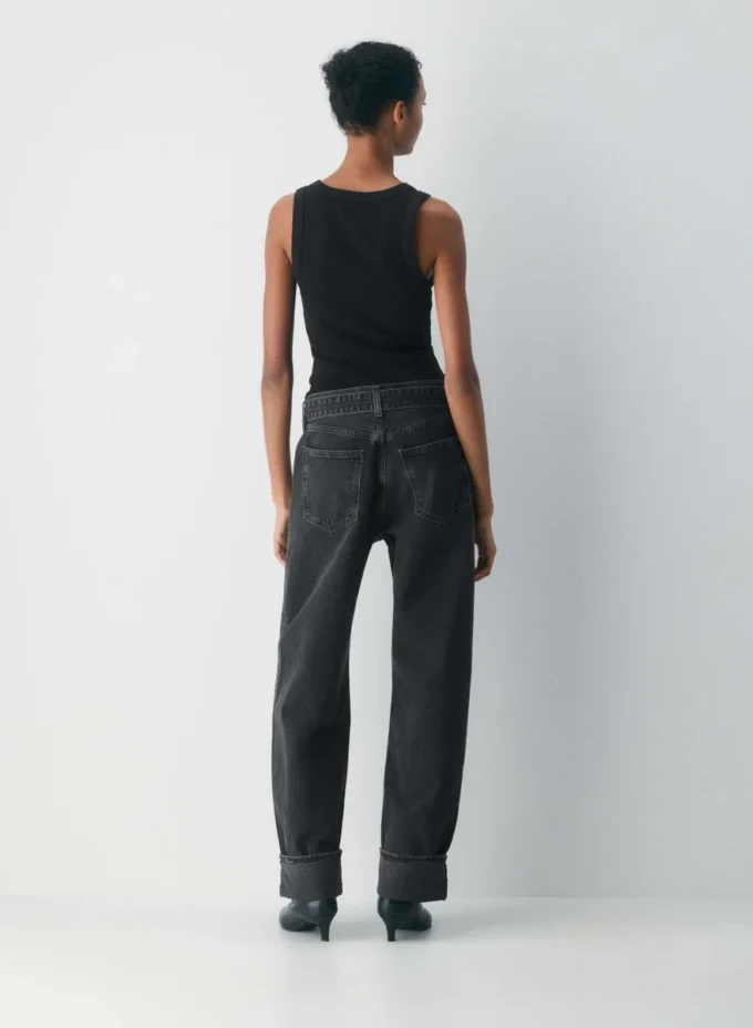 AGOLDE Cuffed Taper Jean