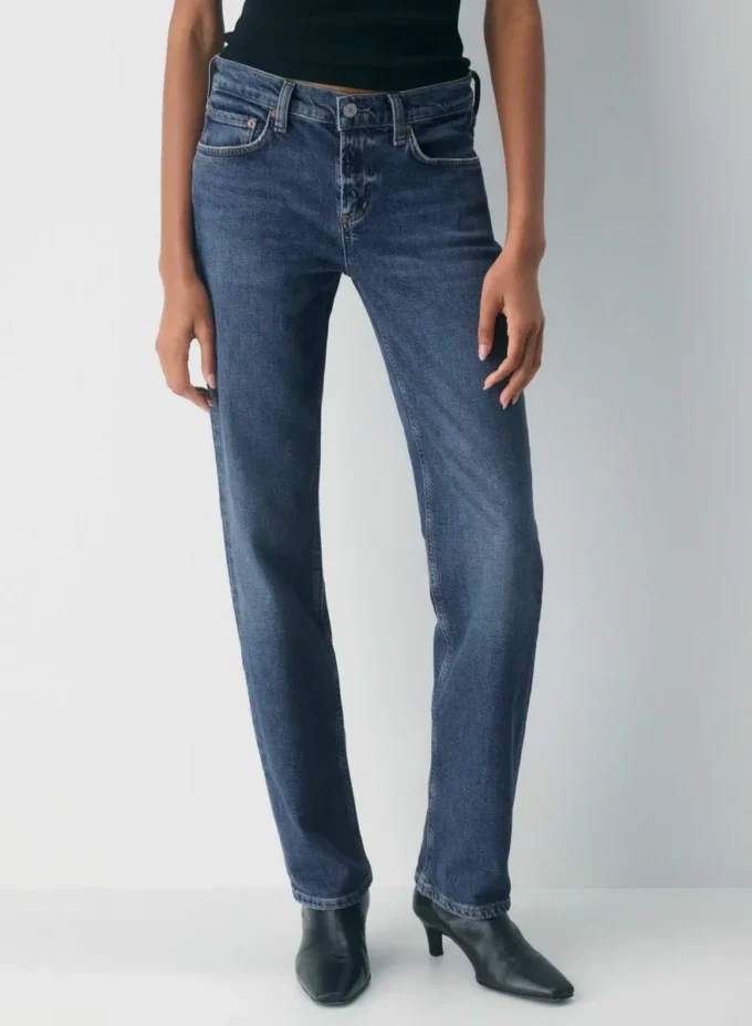 AGOLDE lavt sittende slim jeans