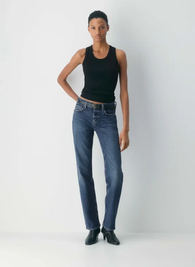 AGOLDE lavt sittende slim jeans