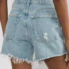 AGOLDE Parker Long Jean Short