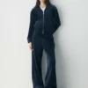 Alexa Velour Zip-up