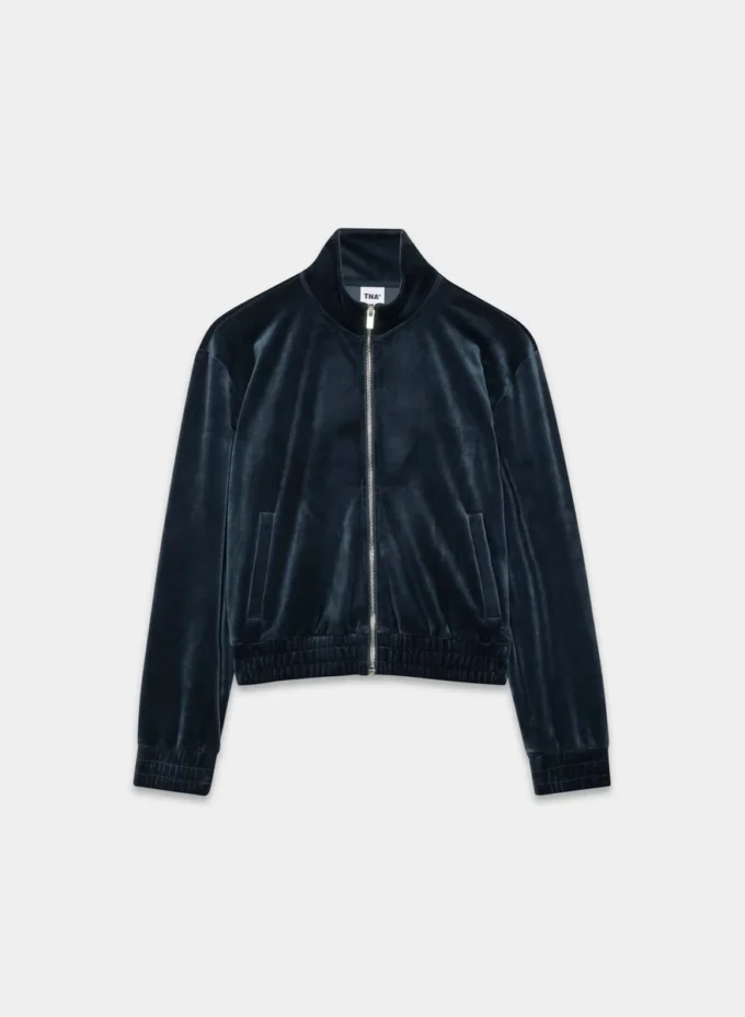 Alexa Velour Zip-up