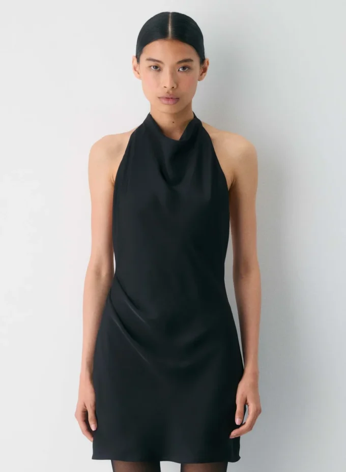 Audience Satin Mini Dress