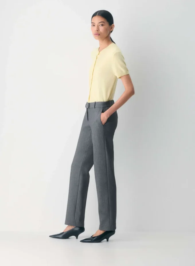 Bare Cashmere kortærmet genser med rund hals Bare Cashmere kortærmet genser med rund hals