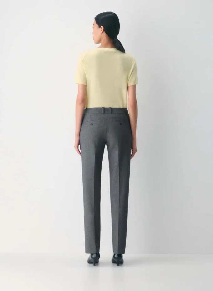 Bare Cashmere kortærmet genser med rund hals Bare Cashmere kortærmet genser med rund hals
