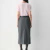 Bare Cashmere kortermet genser med rund hals Bare Cashmere kortermet genser med rund hals
