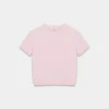 Bare Cashmere kortermet genser med rund hals Bare Cashmere kortermet genser med rund hals