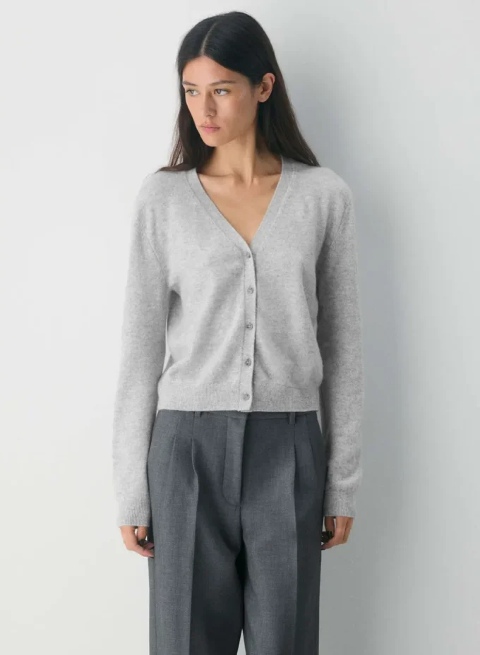 Bare Cashmere V-hals cardigan Bare Cashmere V-hals cardigan