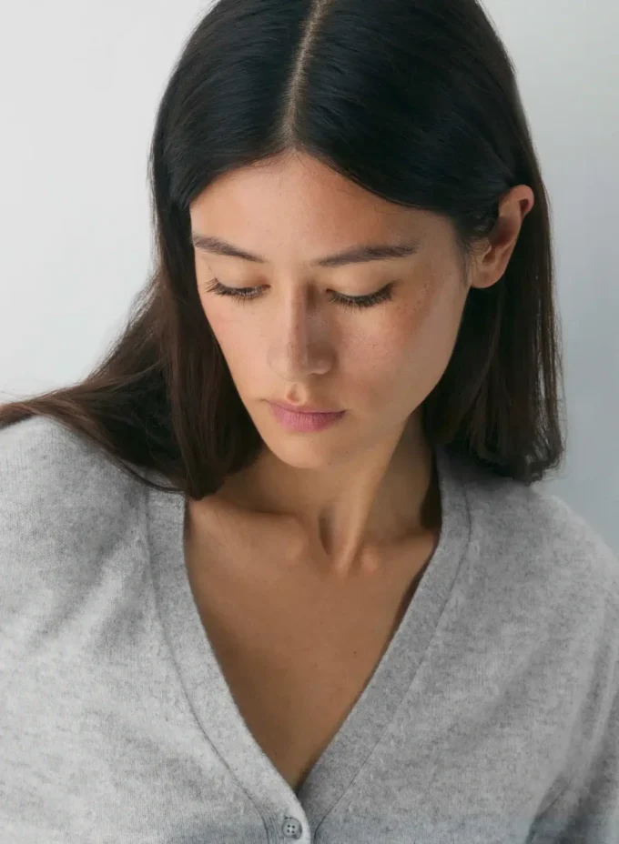 Bare Cashmere V-hals cardigan Bare Cashmere V-hals cardigan