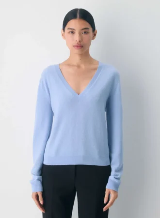 Bare Cashmere V-hals genser