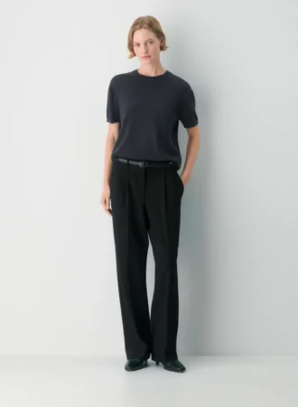 Bare Merino Wool Crew T-skjorte