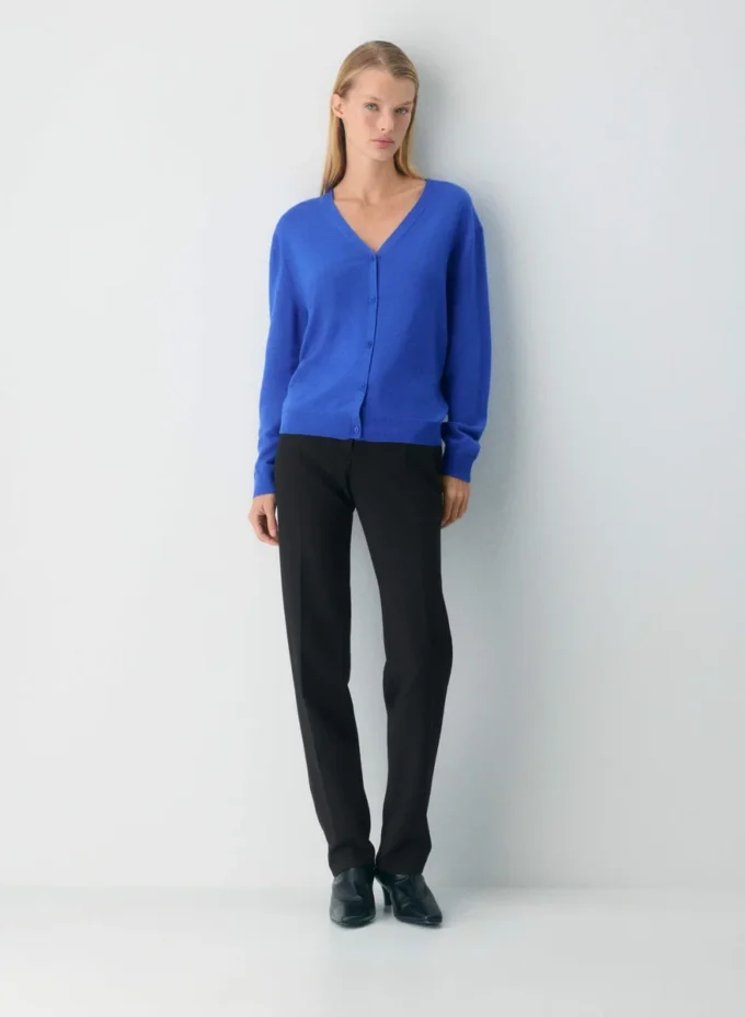Bare Merino Wool V-neck Cardigan Bare Merino Wool V-neck Cardigan