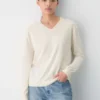Bare Merino Wool V-neck Sweater Bare Merino Wool V-neck Sweater