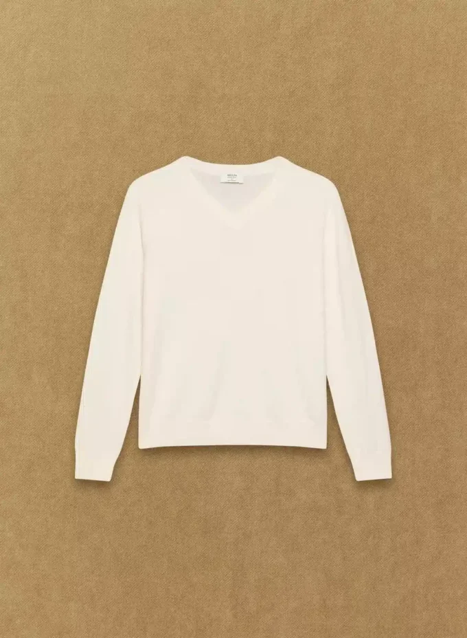 Bare Merino Wool V-neck Sweater Bare Merino Wool V-neck Sweater