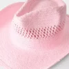 Bask Cowboyhatt med åpen veving
