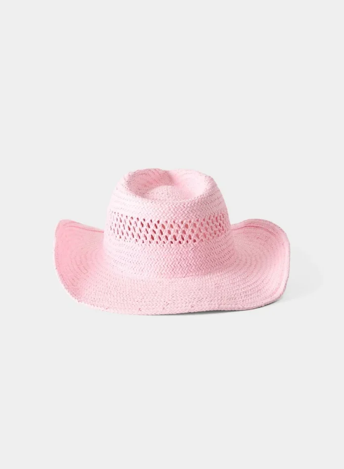 Bask Cowboyhatt med åpen veving