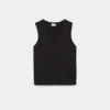 Basque Hip Sweater Vest Basque Hip Sweater Vest