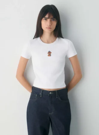 Besthug™ Little Ribbed Icon T-skjorte
