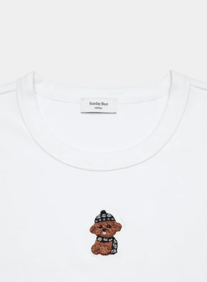 Besthug™ Little Ribbed Icon T-skjorte