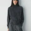 Brushed Cashmere Avslappet turtleneck Brushed Cashmere Avslappet turtleneck