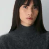 Brushed Cashmere Avslappet turtleneck Brushed Cashmere Avslappet turtleneck