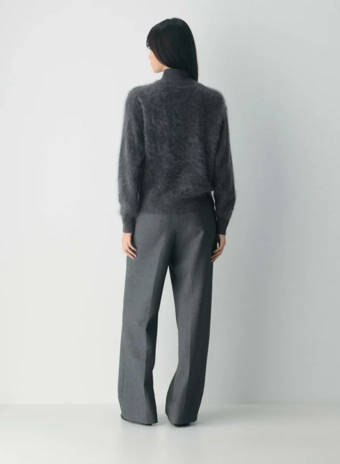 Brushed Cashmere Avslappet turtleneck Brushed Cashmere Avslappet turtleneck