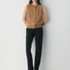 Brushed Cashmere ermeløs cardigan Brushed Cashmere ermeløs cardigan