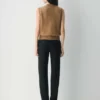 Brushed Cashmere ermeløs cardigan Brushed Cashmere ermeløs cardigan