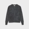 Brushed Cashmere Relaxed Crew Cardigan Brushed Cashmere Relaxed Crew Cardigan