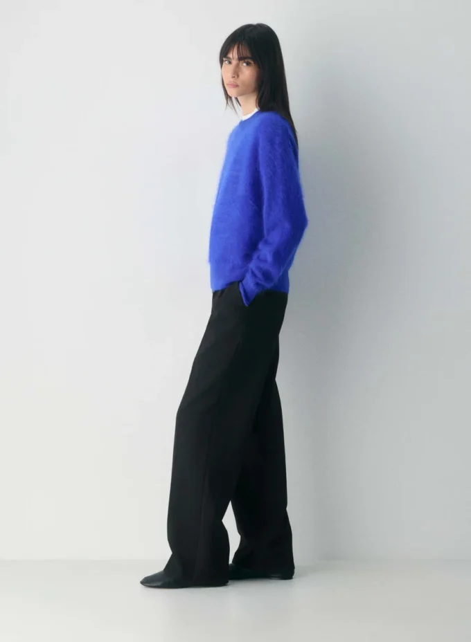 Brushed Cashmere Relaxed Crew Sweater Brushed Cashmere Relaxed Crew Sweater