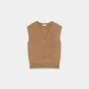 Brushed Cashmere Sweater Vest Brushed Cashmere Sweater Vest
