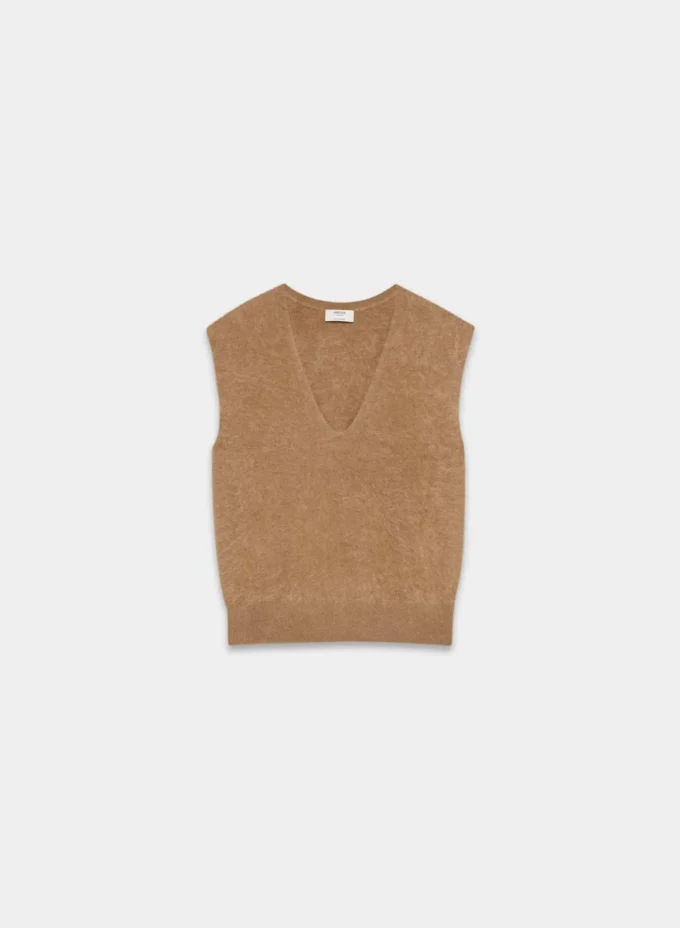 Brushed Cashmere Sweater Vest Brushed Cashmere Sweater Vest