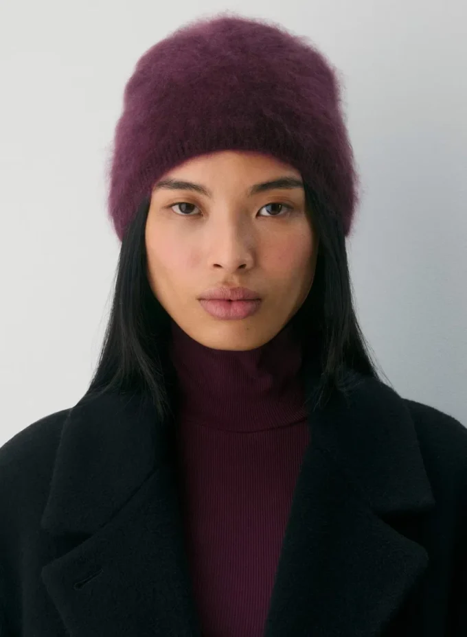 Brushed Cashmere Tall Beanie Brushed Cashmere Tall Beanie