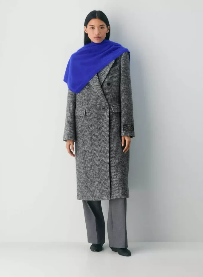 Brushed Cashmere Triangle Scarf Brushed Cashmere Triangle Scarf
