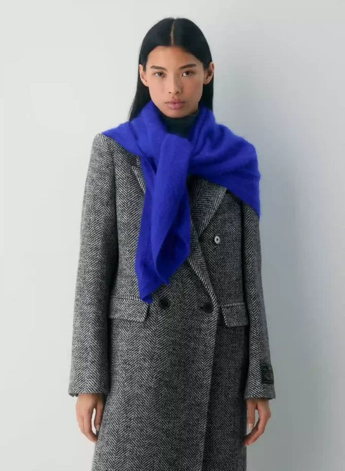 Brushed Cashmere Triangle Scarf Brushed Cashmere Triangle Scarf