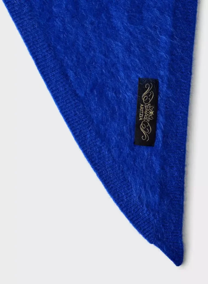 Brushed Cashmere Triangle Scarf Brushed Cashmere Triangle Scarf