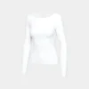 BUTTER Essential Boatneck Longsleeve