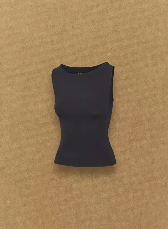 BUTTER Essential båthals-tanktop