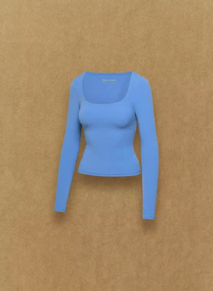 BUTTER Essential Squareneck Longsleeve