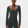 BUTTER Essential V-Neck Longsleeve