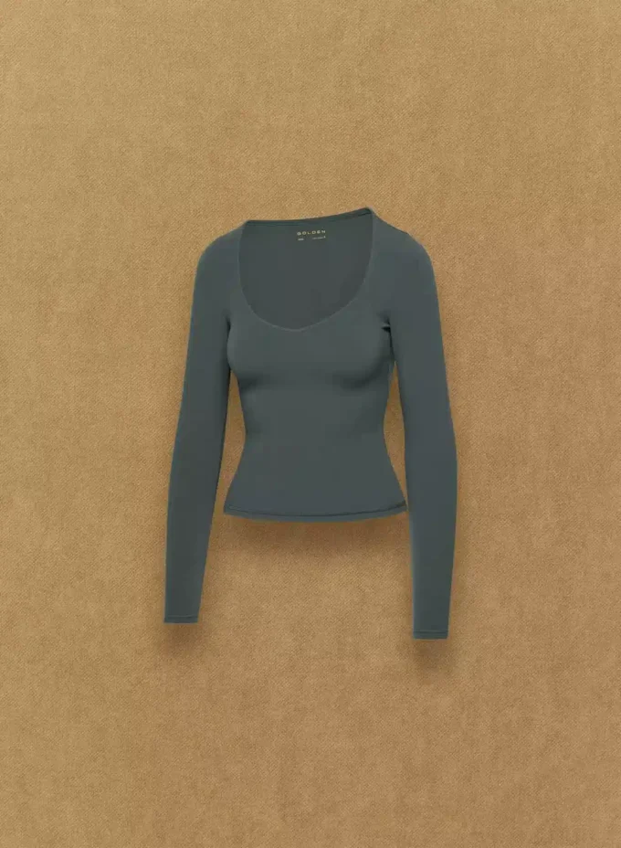 BUTTER Essential V-Neck Longsleeve