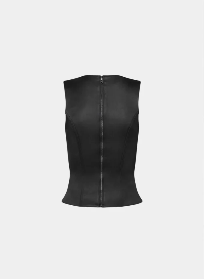 Caprice satin bustier