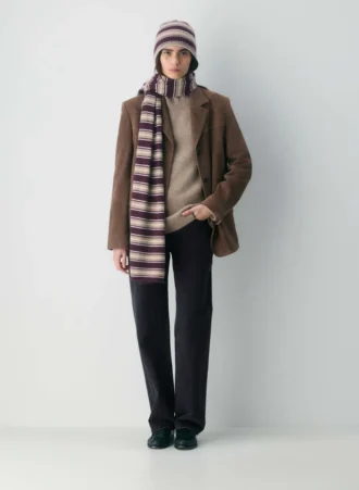 Cashmere Rib Beanie