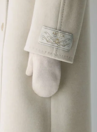 Cashmere Rib Mitten Cashmere Rib Mitten