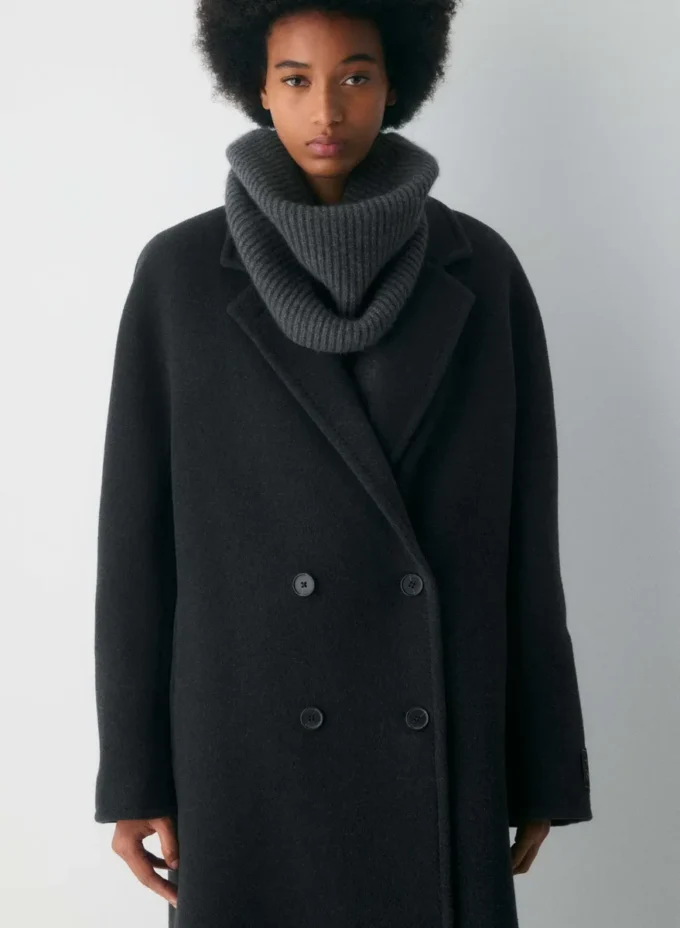 Cashmere Rib Neck Warmer Cashmere Rib Neck Warmer