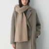 Cashmere Rib Scarf