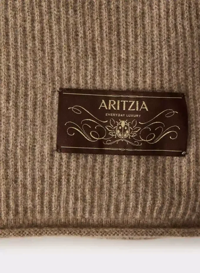 Cashmere Rib Scarf