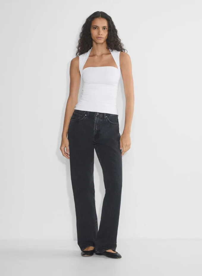 Casual Contour Flourish Top