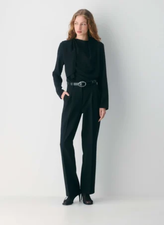 Cavalo solid messingbelte i skinn