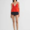Caviar Poplin Camisole